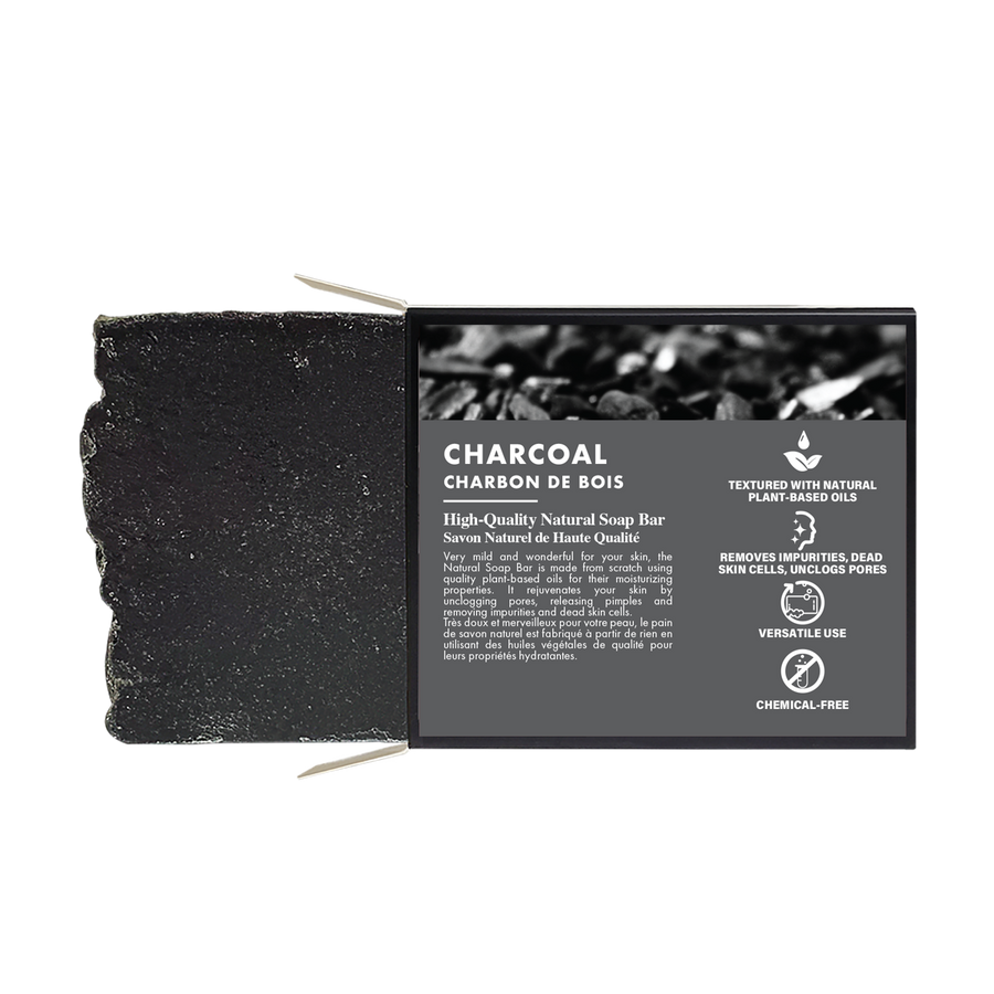 All Natural Charcoal Soap Bar 120g